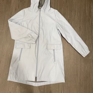 Zara Light Blue Rain Coat
